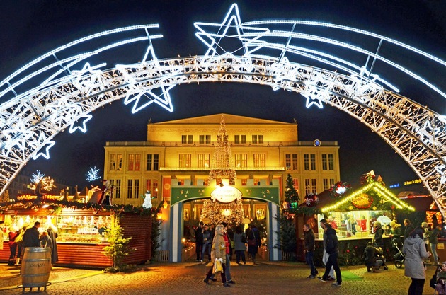 Leipziger Weihnachtsmarkt 2019 lockt mit vielen Attraktionen und 300